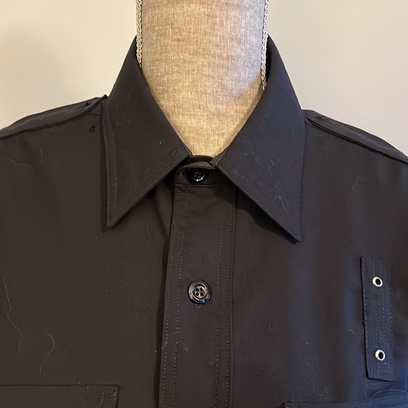 LAPD Long Sleeve 100% Wool Shirt 16-35.  Like new without tags. - Picture 2 of 10